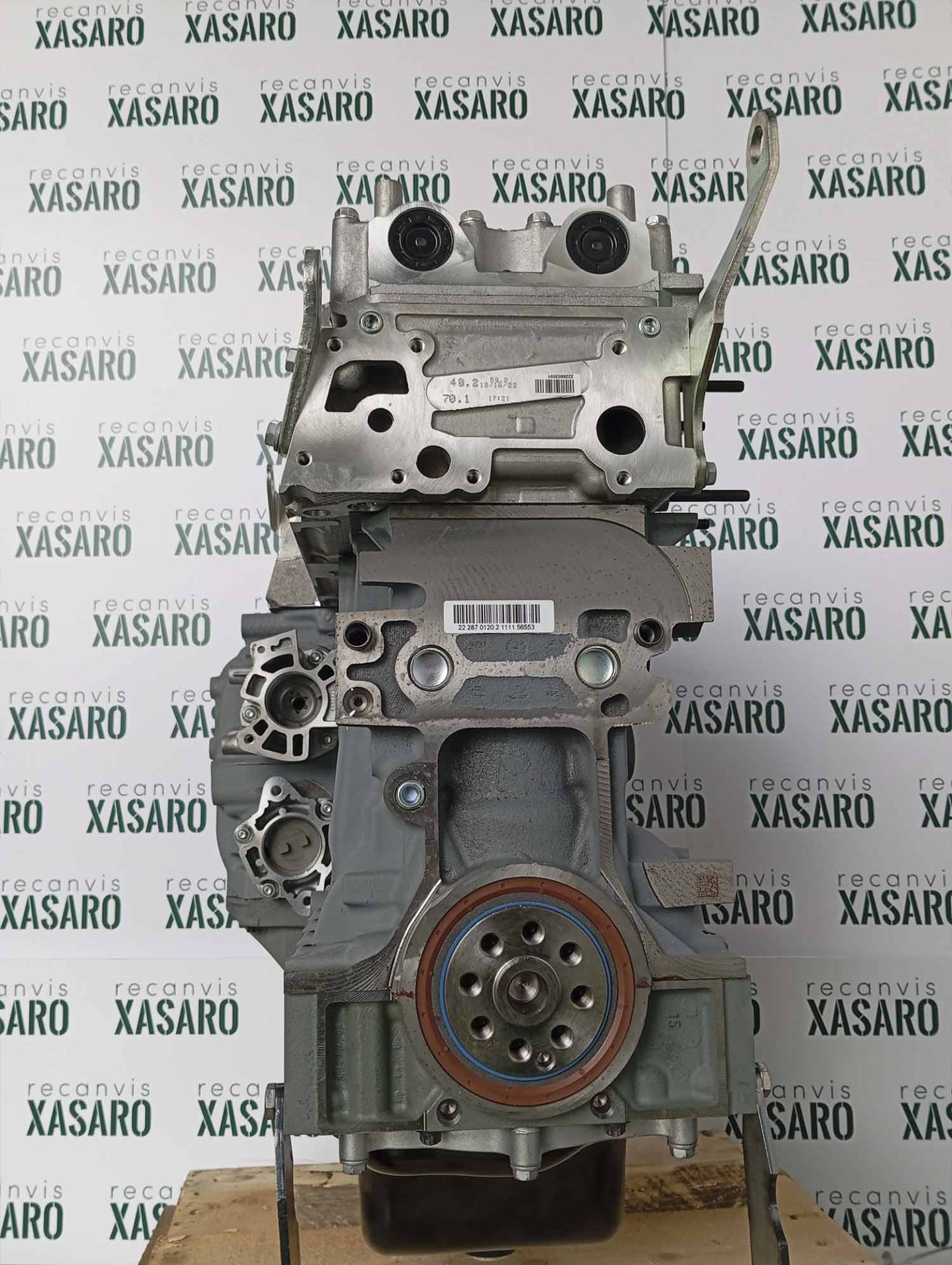 4. Motor semicompleto Iveco Daily-70C17 F1CFL411H-Euro-5